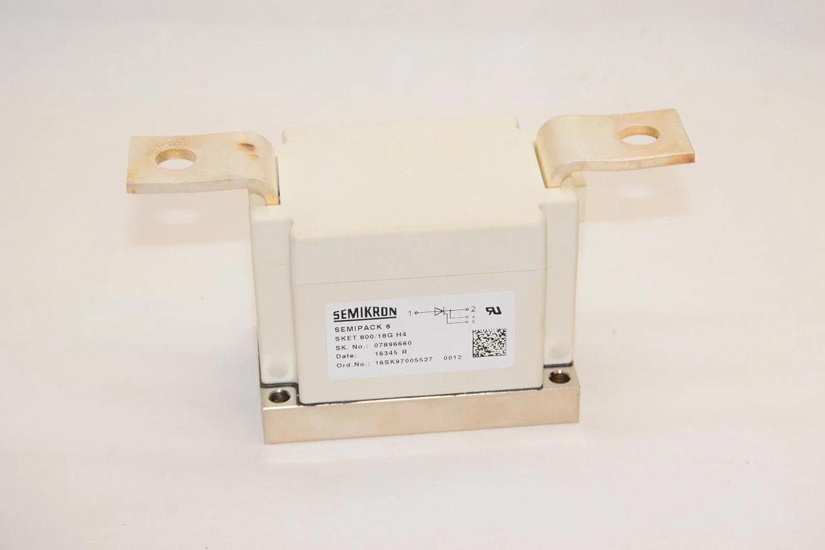 (NEW) SEMIKRON SKET 800/18G H4 80018GH4  Semipack 6 Thyristor Module