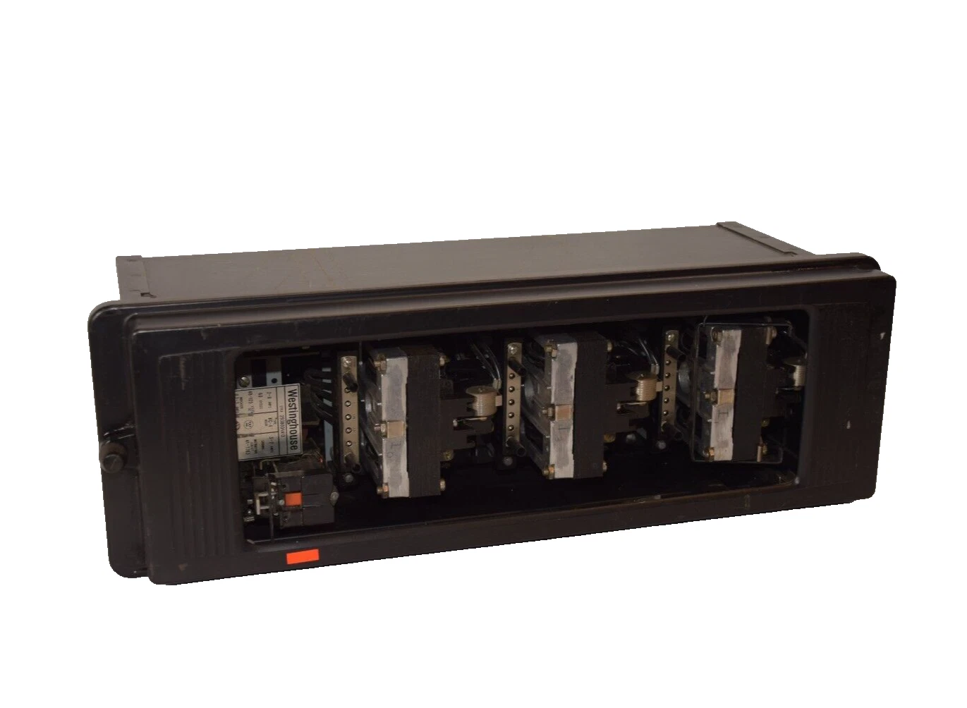 Used Westinghouse KC-4 KC4 Relay 293B004A13 2-8a 60cy 48-125vdc  *NO GLASS, SEE PICS*