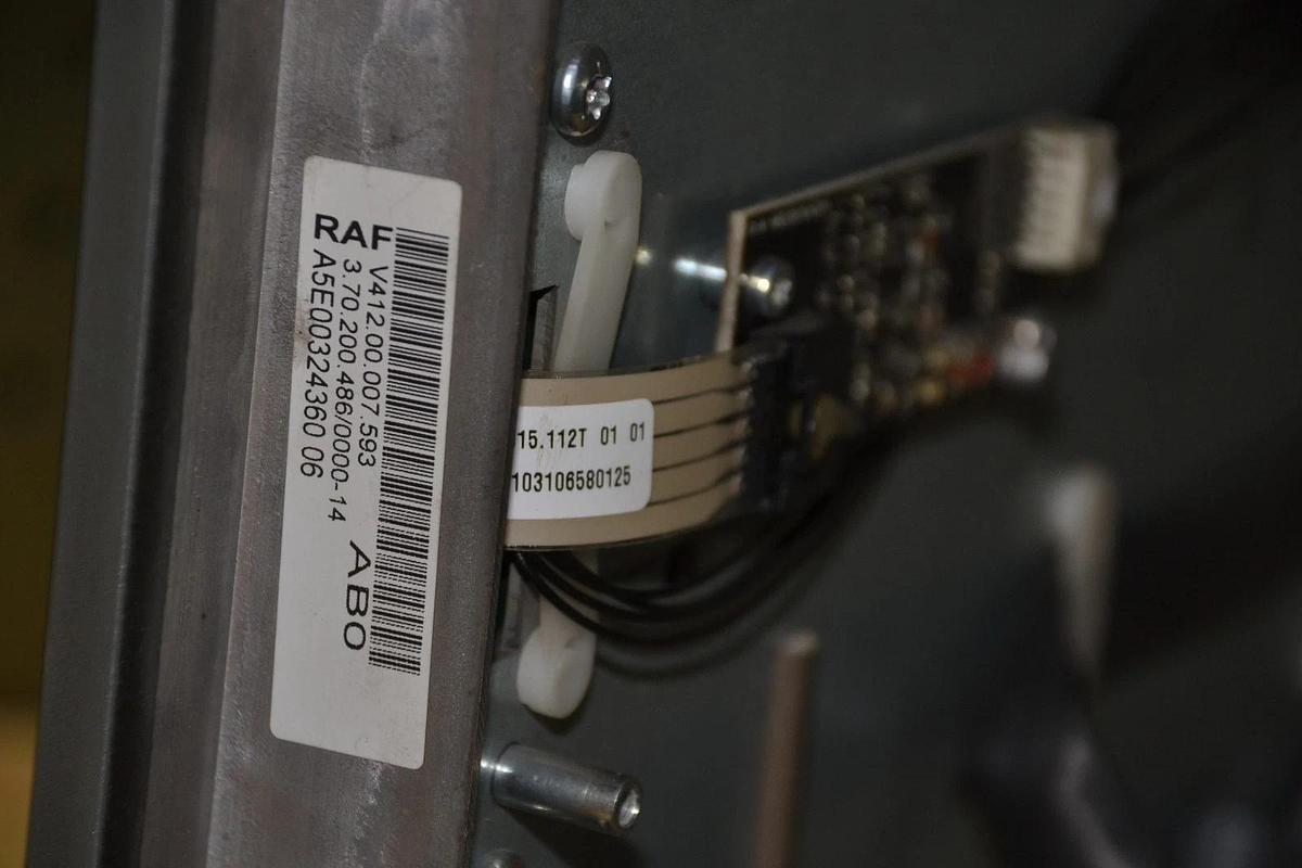 Used SIEMENS SIMATIC TOUCH PANEL 15T 15" Front V412.00.007.593 A5E00324360 06