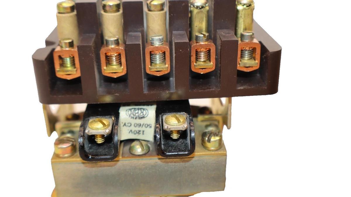 RBM Controls Relay Armature 30Amp 120V coil 109027 5945-393-6648 109027-185 NEW