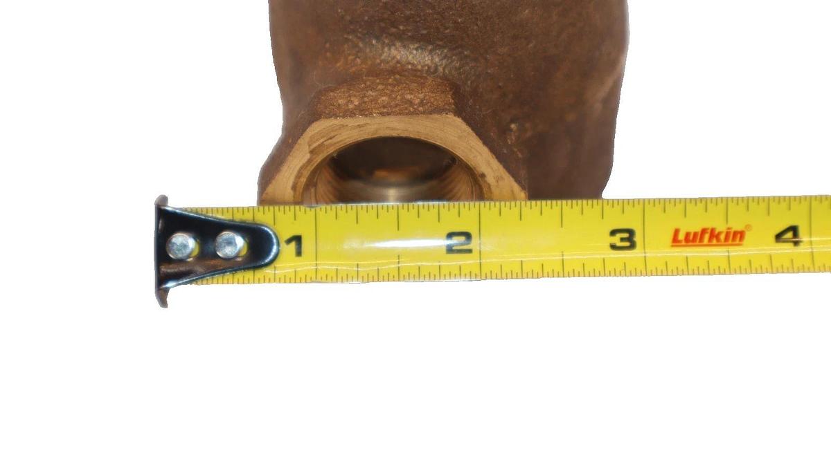 OPW 1" npt 200°F 125psi Propeller Style Flow Indicator Brass Body (New)