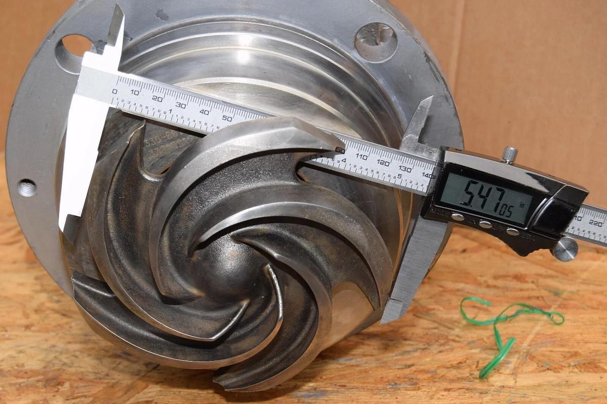 PumpWorks Industrial DXP PWA Pump 415-18-0032 450160976 1x1.5x6 1x1-1/2x6 Refurb