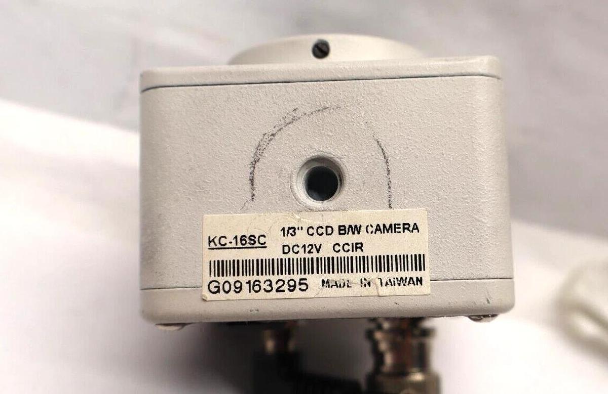 Used RAPITRON KC-16SC 1/3" CCD B/W Camera
