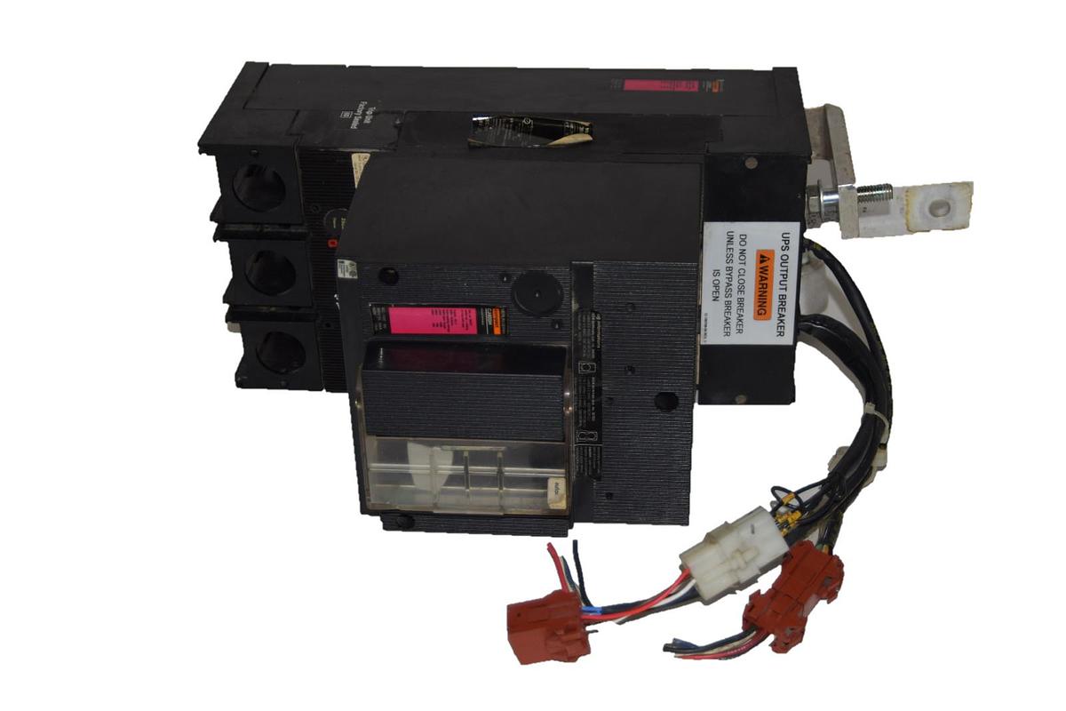 Used Merlin Gerin COMPACT CJ400H 36057 400 AMP Breaker Electronic Trip 400A 400 A