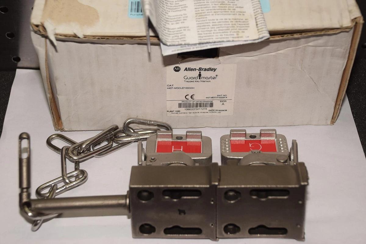 Used ALLEN BRADLET KEY EXCHANGE Unit 440T-MDCLE100G0H Prosafe 440T-MDCLE100