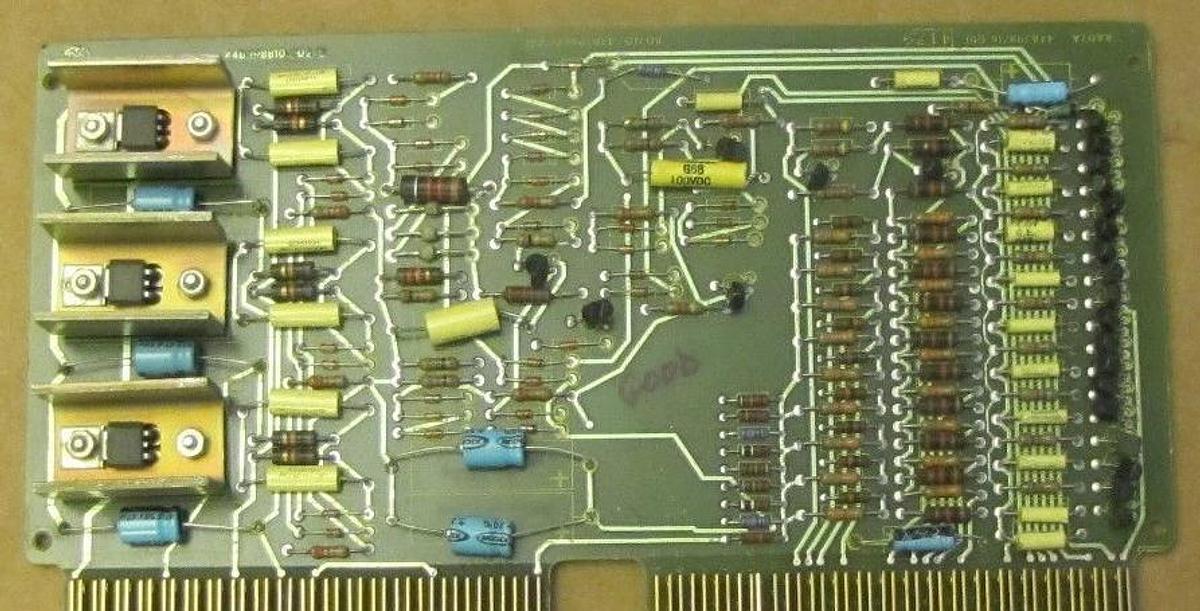 Used General Electric GE Circuit Board Card 44A398716-G01 44A398716G01 44A398716 G01