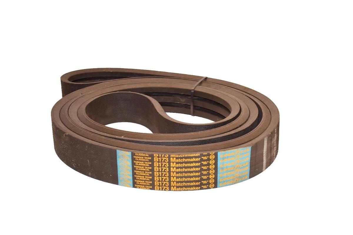 (NEW) GOODYEAR B173 3-Rib Matchmaker V-Belt 3-B173 B173/3 3/B173 USA