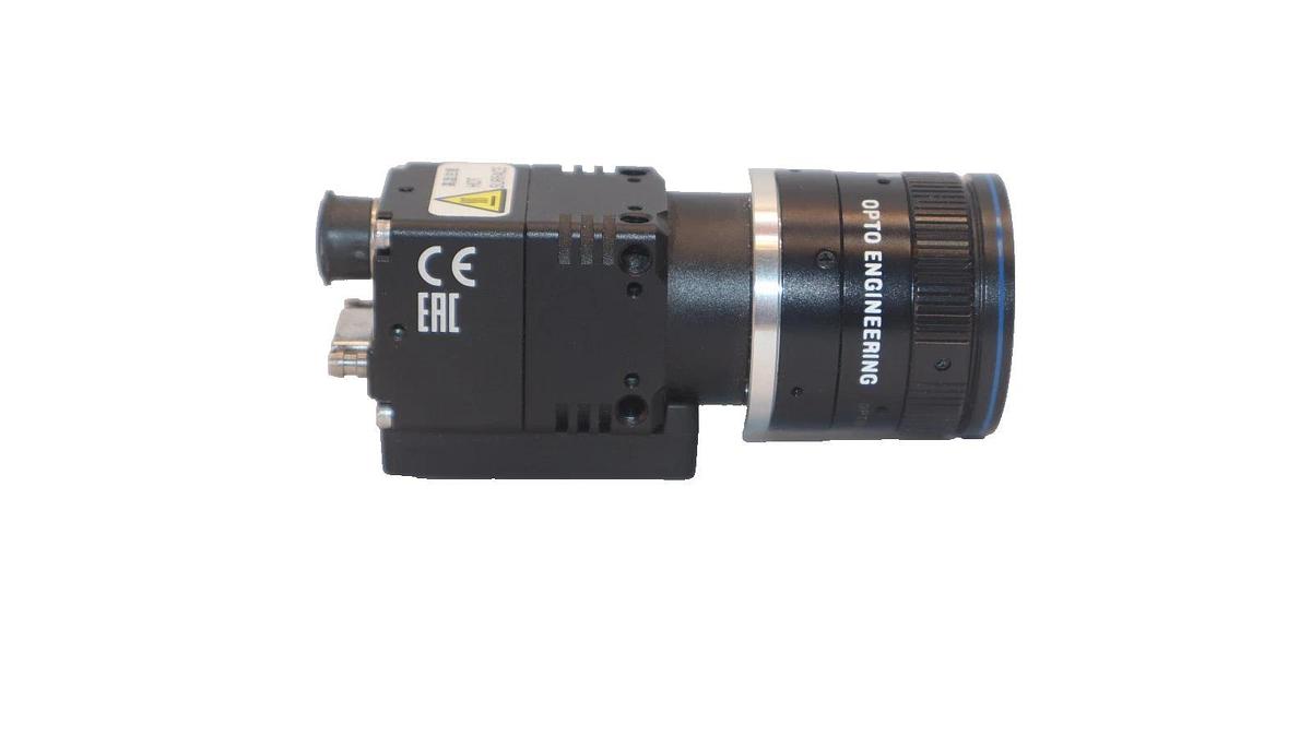 Used OMRON FZ-S2M , FZS2M Camera with 16mm 1:1.4 , 2/3" Opto Engineering Lens