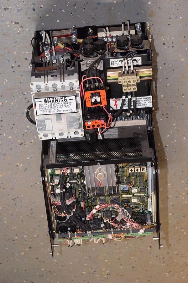 Used Reliance Electric Maxpak III 7.5hp Drive 7D8161 3ph 460v 910K8060 0-58703-61A