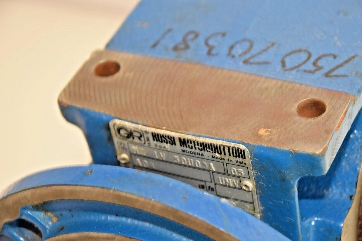 Used ROSSI MR-IV-50UD3A MR1V50UD3A MR IV 50UD3A Gear Box Speed Reducer