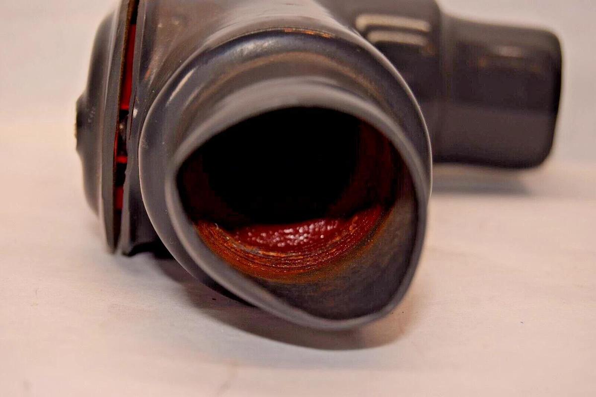 PLASTI-BOND Robroy 1-1/4" PVC Coated 90 degree Conduit Body 40AM Fitting NEW