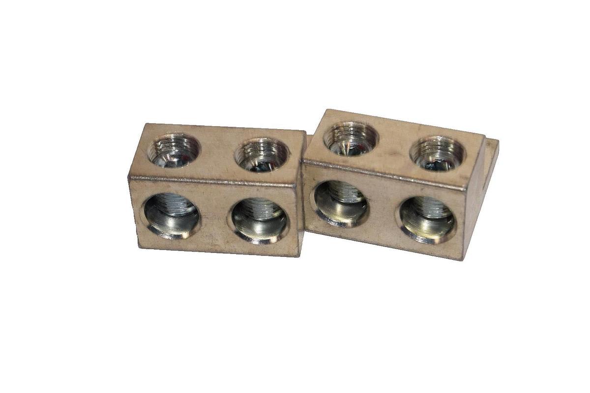 Milbank EC-350 CU7AL 6-350 STR kcmil Dbl Alunimun Mechanical Lugs (New-Lot of 2)