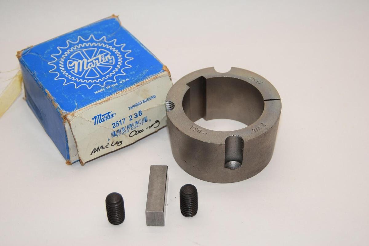 (NEW) MARTIN 2517 2-3/8 2-3/8" Tapered Bushing