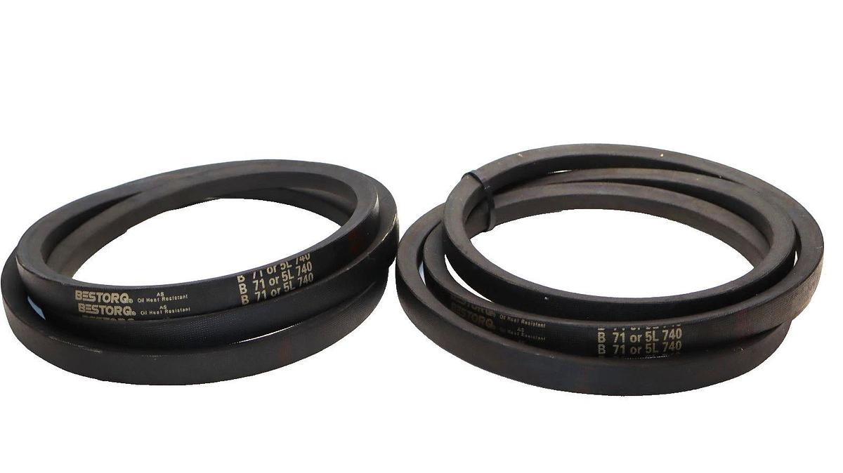(NEW - Lot of 2) BESTORQ B71 , B-71 , 5L740 V-Belt