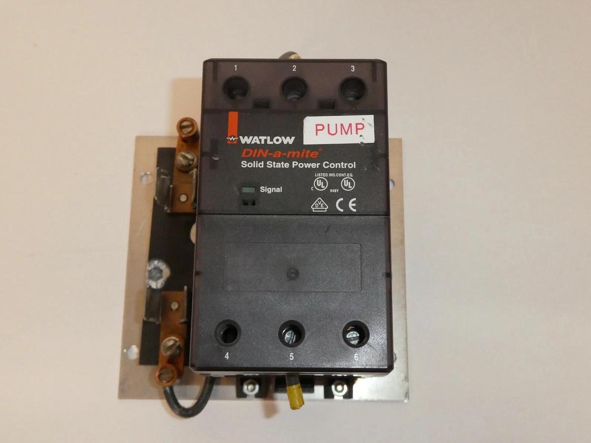 Used WATLOW DC1V-5060-F000 4-20mA DIN-a-mite Solid State Power Control