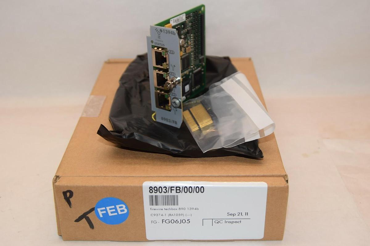 (NEW) PARKER Firewire Techbox 8903/FB 1394b AH469494U001