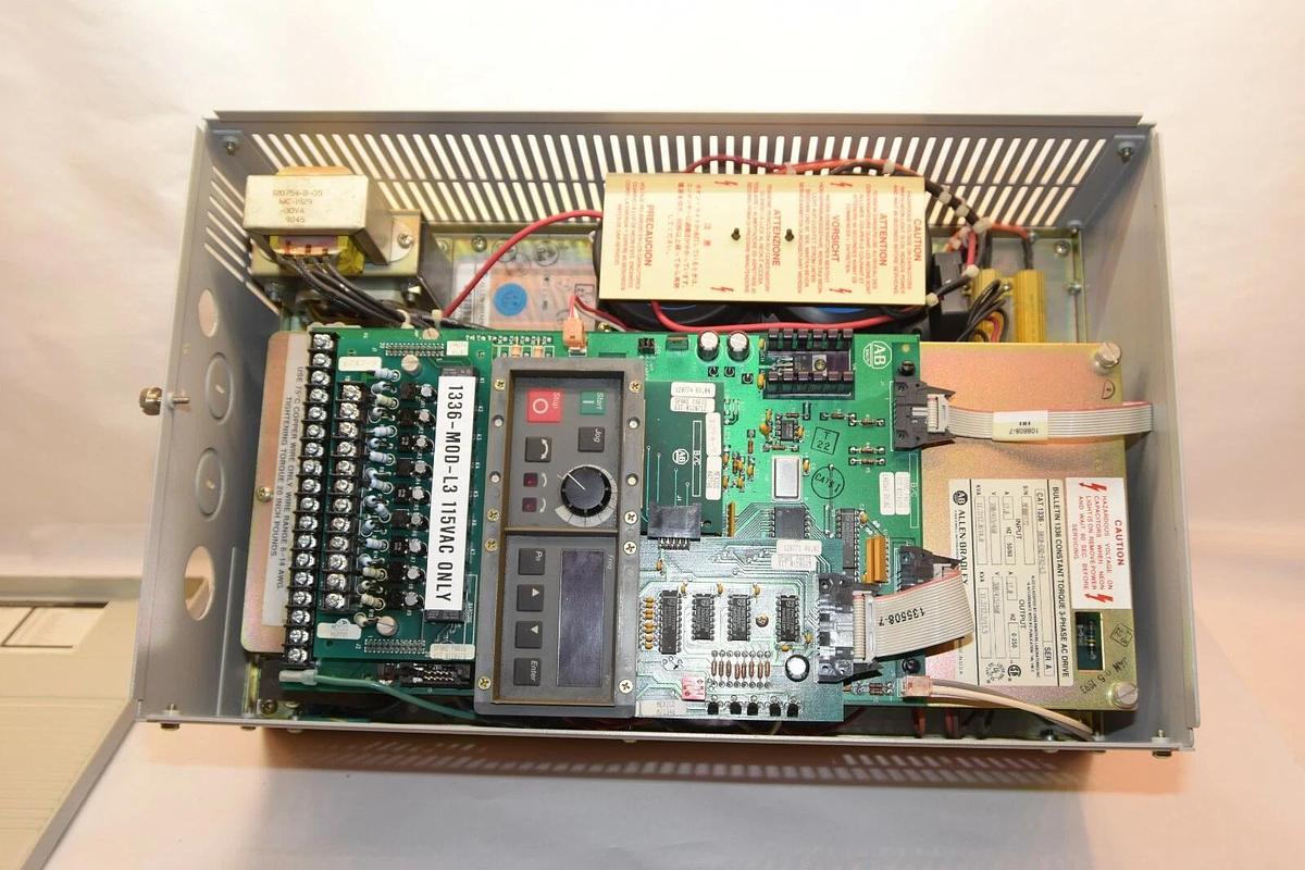 Used Allen Bradley 3 Phase AC Drive, 1336-B010-EAD-FA2-L3, Series 10 hp