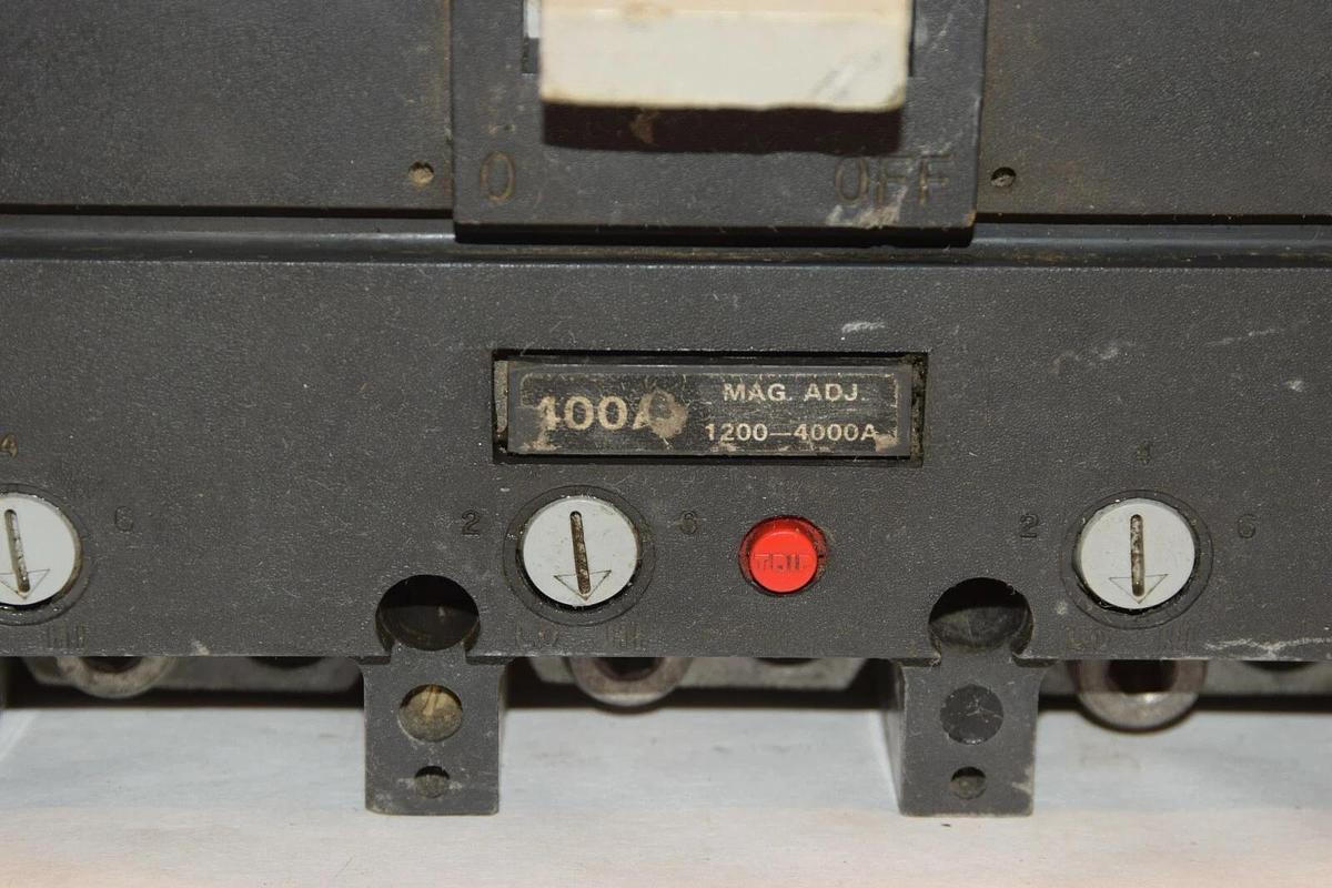 Used GE General Electric Circuit Breaker TJJ436400  ?, 400A 400 Amp A 600VAC 3 Pole