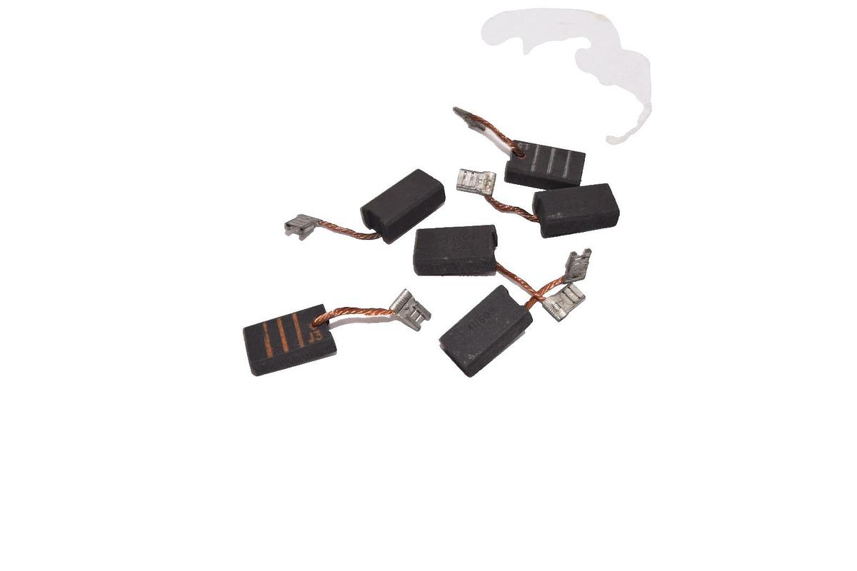 411609 218 , 1-9/64" x 5/8" x 3/8" Carbon Motor Brush (New - Lot of 6)