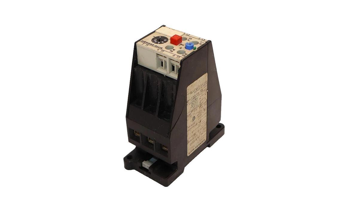 Used Siemens - Allis OLR 1000 , OLR1000 6.3-10A Amp Overload Relay *Cracked*