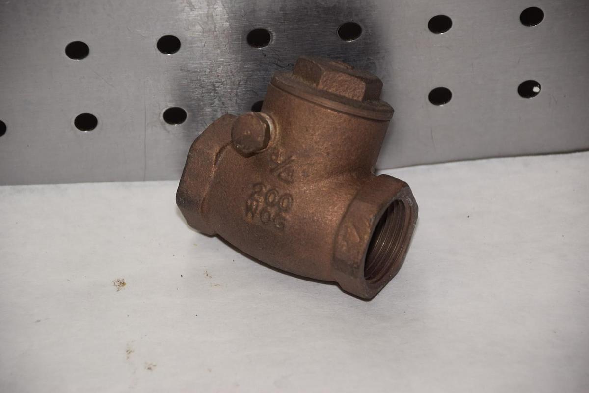 NIBCO 3/4" 200 WOG SWING CHECK VALVE BODY NEW