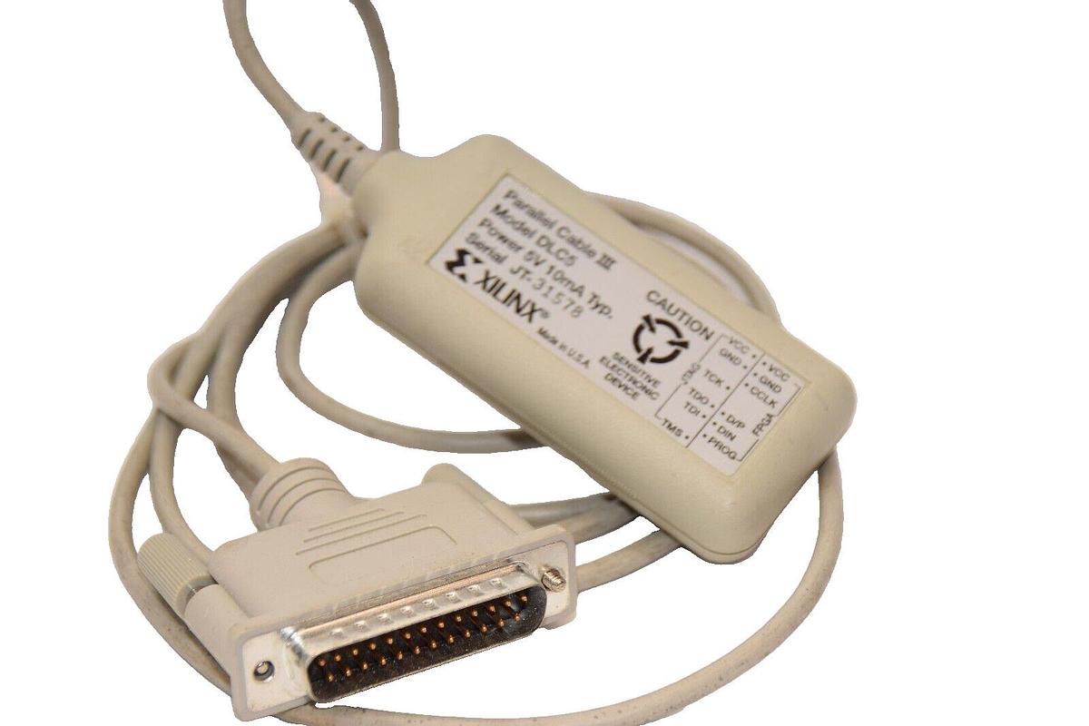Used XILINX DLC5 5V 10mA Parallel Cable III