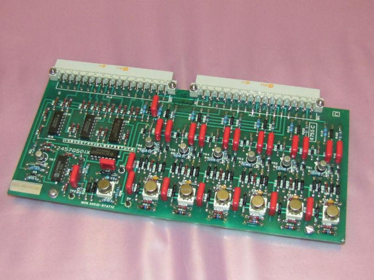 Used SCHLUMBERGER 2457950IX SOLARTRON BOARD CARD