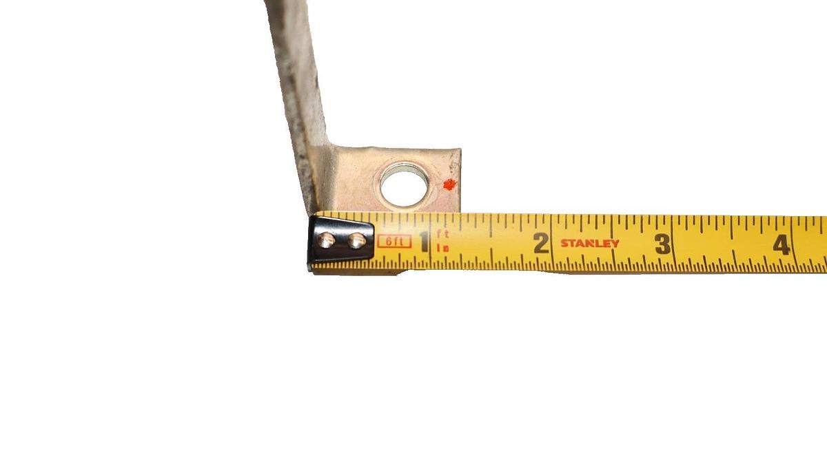 Used 8-1/4" x 3/4" x 1/8" Copper Buss Bar (Lot of 4)