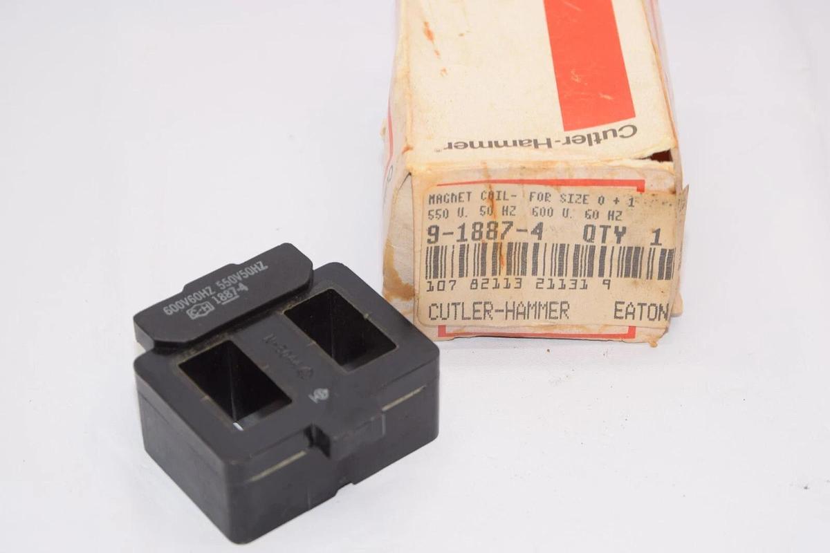 (NEW) CUTLER HAMMER 9-1887-4 918874 550/600V 50/60Hz Magnet Coil For Size 0 + 1