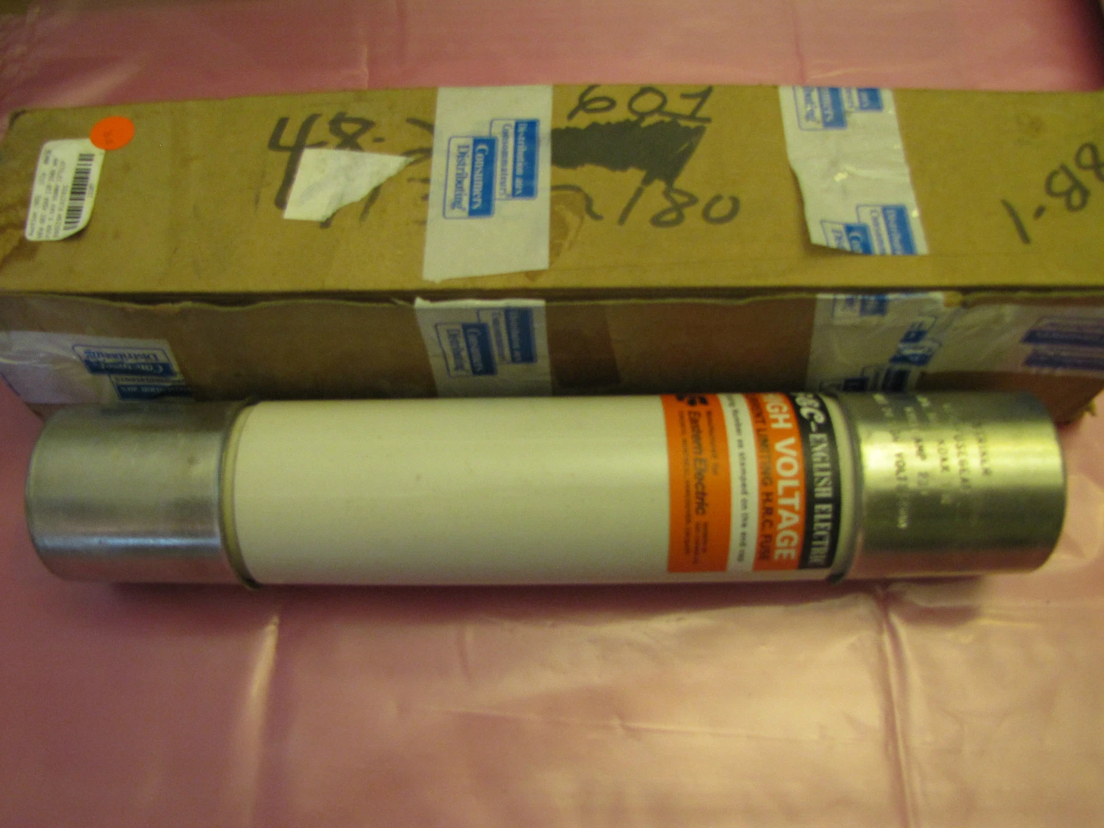 GEC STRIKER ENGLISH ELECTRIC FUSE KDAX 12R KDAX12R 230A 230 A 230 AMP NEW