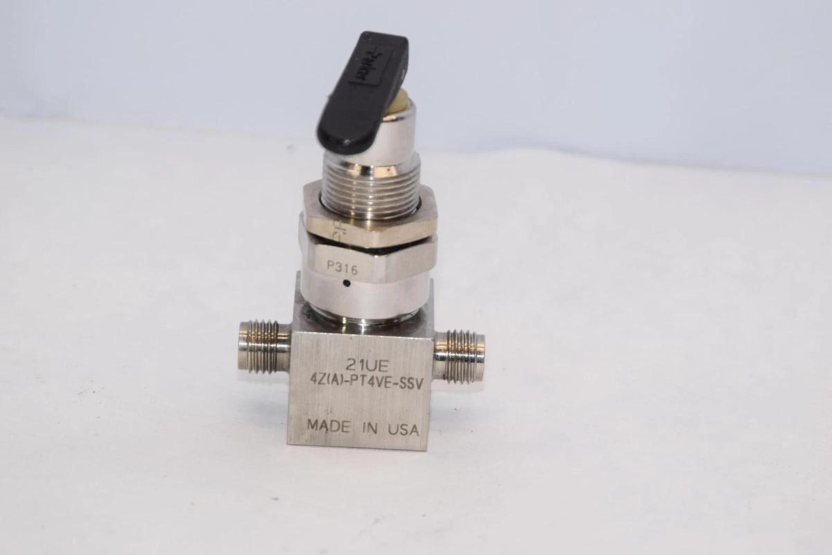 (NEW) PARKER 4Z(A)-PT4VE-SSV Model 21UE  Stainless S/S Valve