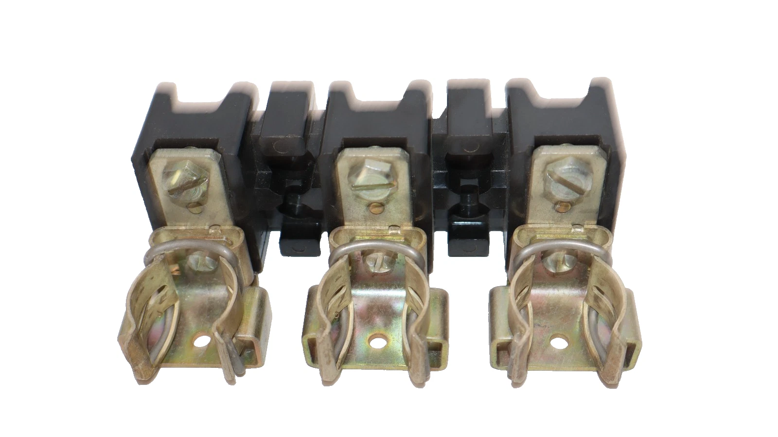 Used Allen Bradley Fuse Clip Holder Unit 60A 600V 4011682528 , Vintage