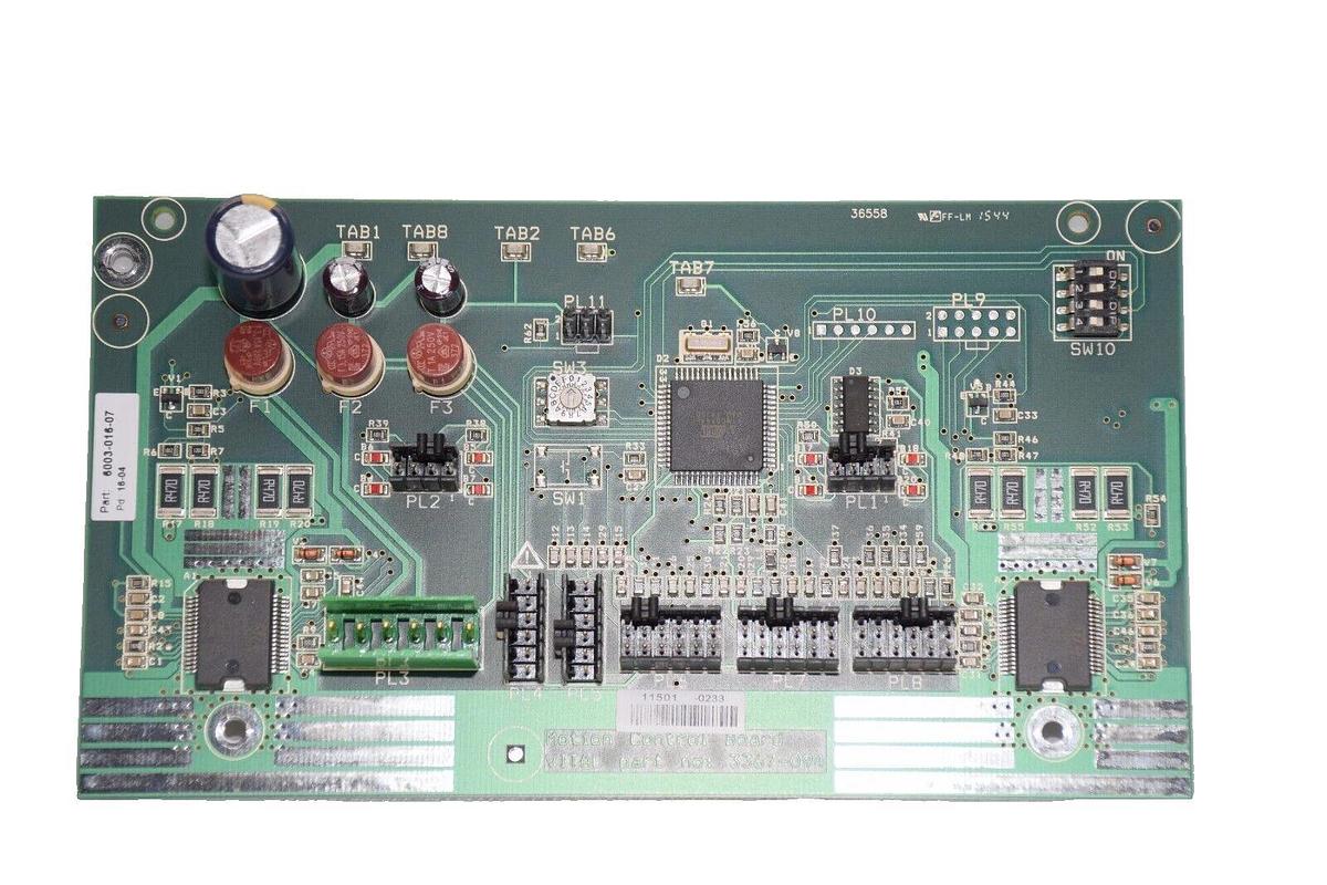 Used VITAL SCIENTIFIC 3367-094 , 6003-016-07 Motion Control Board / Card