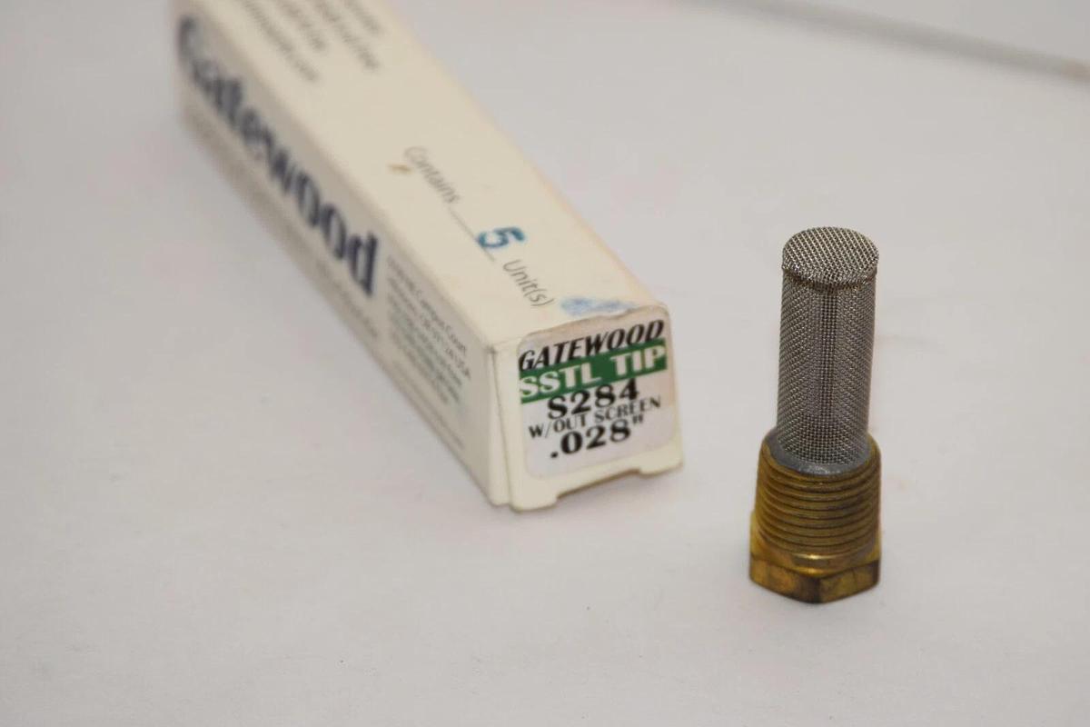 (NEW) GATEWOOD SSTL Tip S284 W/out Screen .028"