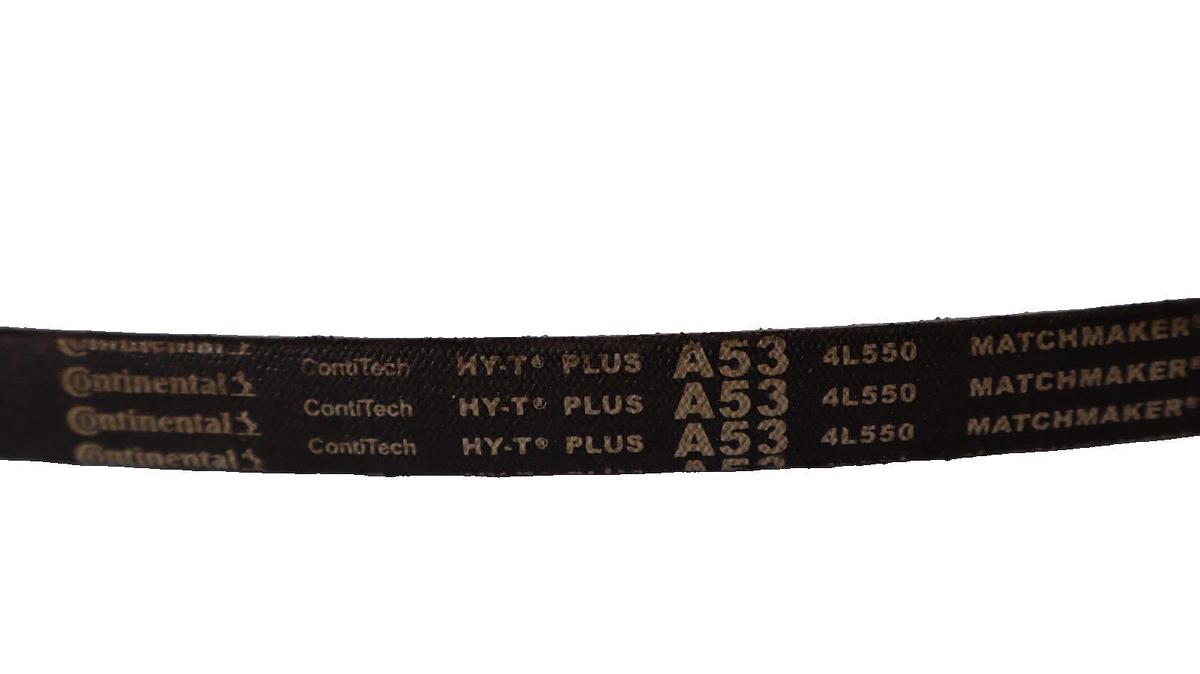 Continental Belt V-Belt A53 , 4L550 Hy-T Plus Matchmaker SC Vbelt (New - Lot 2)