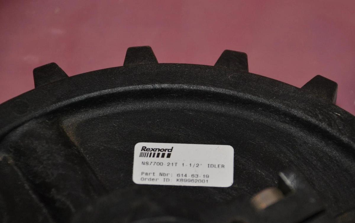 Rexnord Idler Conveyor NS7700-21T 1-1/2" NS770021T NS7700 21T 1 1/2" 614-63 NEW