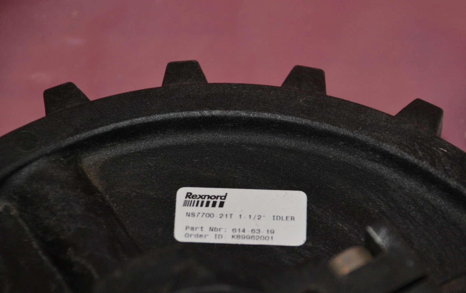 Rexnord Idler Conveyor NS7700-21T 1-1/2" NS770021T NS7700 21T 1 1/2" 614-63 NEW