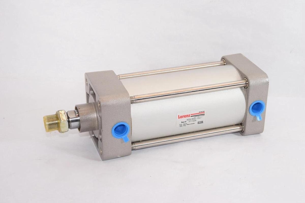 (NEW) SMC / LORENZ NCDA1B325-0500-97111CDN 250psi Tie Rod Cylinder