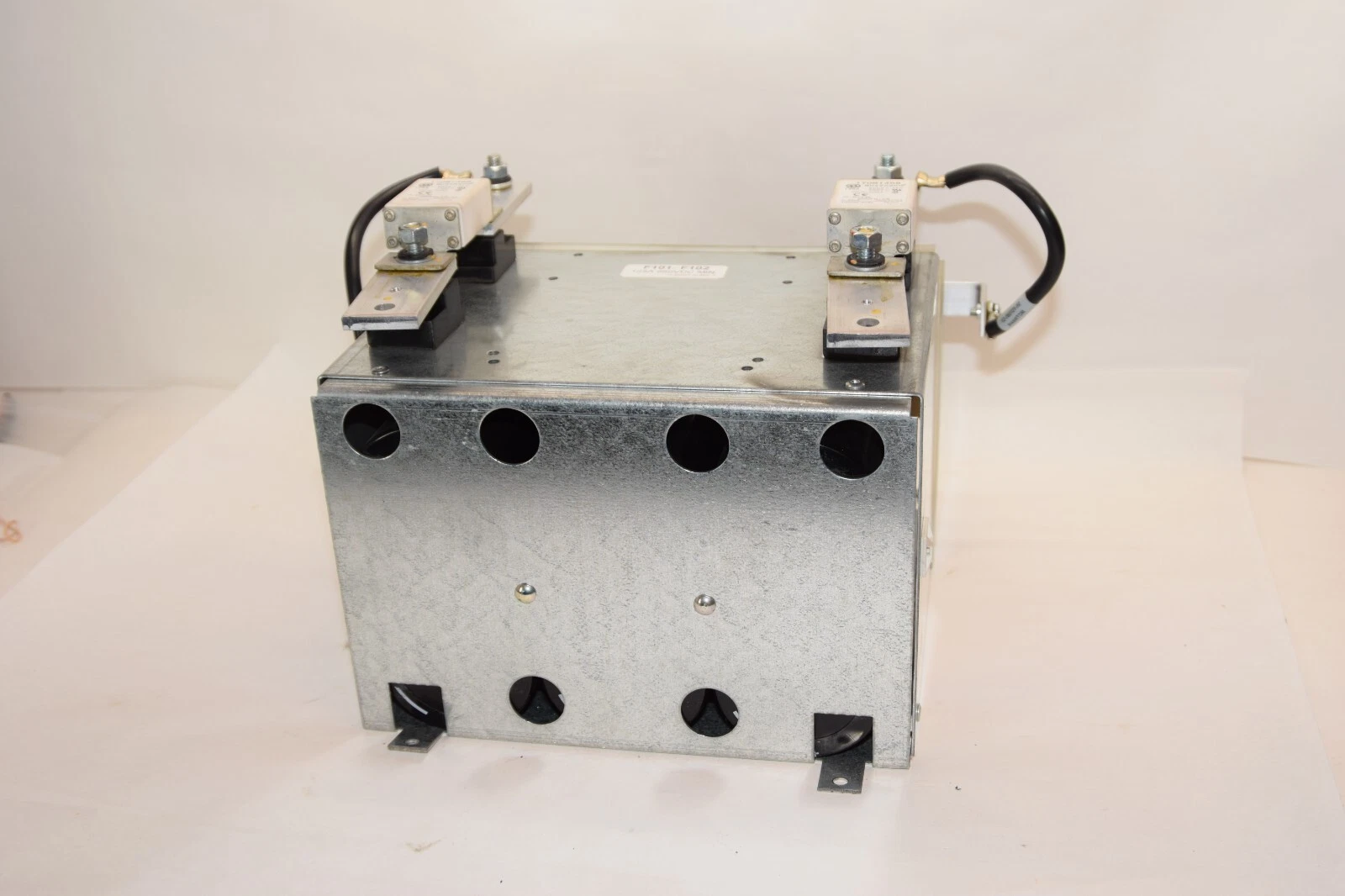 Used EMERSON /LIEBERT 02-796340-53 02/796340-53/3 F101-F102 125A 660V Capacitor Tray