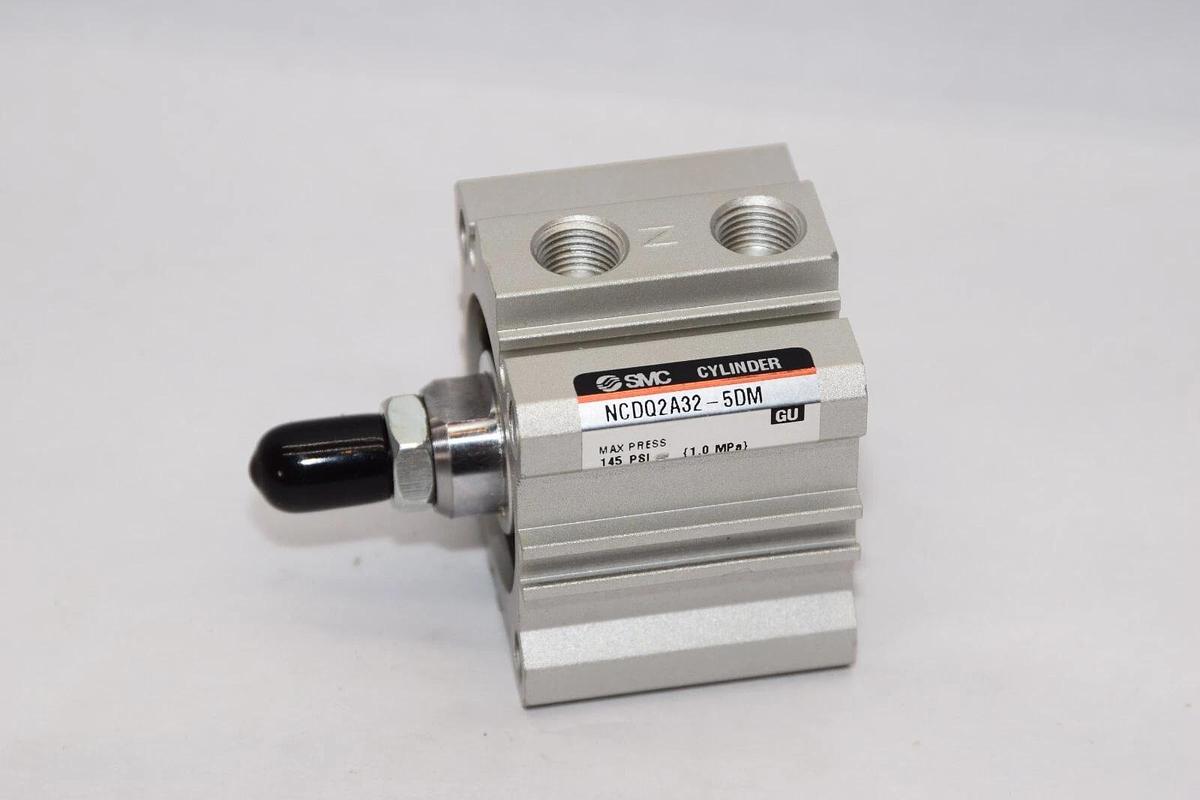 (NEW) SMC NCDQ2A32-5DM 145psi Compact Air Cylinder