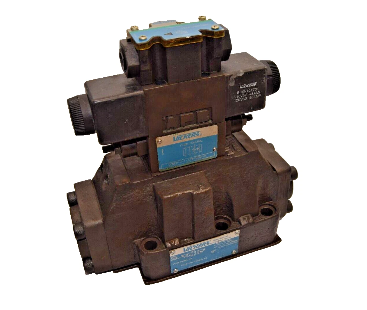 Vickers Directional Control Valve DG5S82C2TMFWB530 DGMFN-3-3Y-A2W-B2W-41 (NOS)
