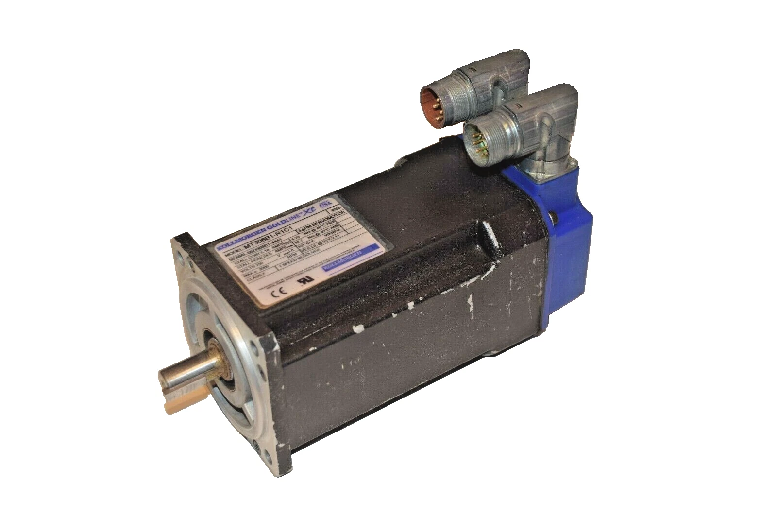 Used Kollmorgen Goldline XT Servo Motor PM MT308B1-R1C1 230v 3000rpm 3ph