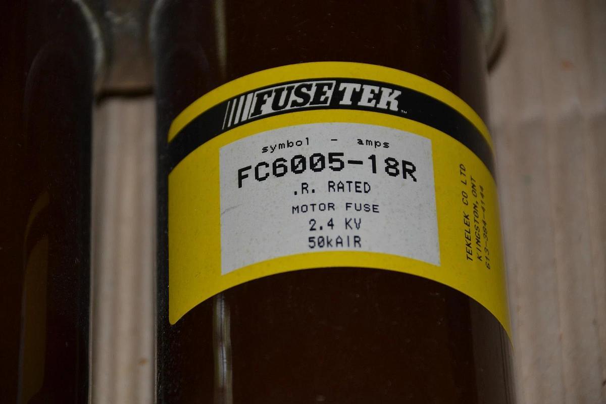 FUSETEK FC6005-18R FC6005 18R FC600518R 18R AMP A 18RA 2.4 KV FUSE NEW