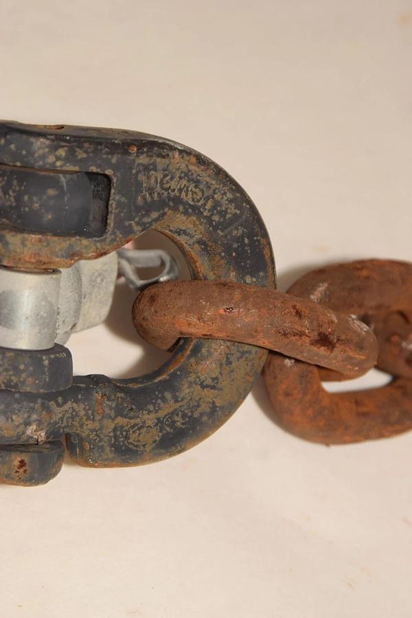 Used 1/2" Crosby Chain Sling 36" CW13-10 U1TK CW 13-10 TSC 7/8 Crosby