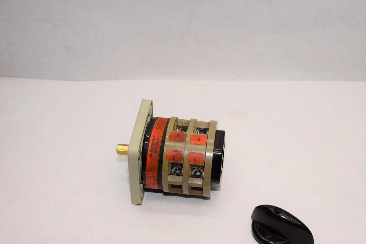 Used SALZER SG 341 , SG341 600Vac 32A 3Ph Switch