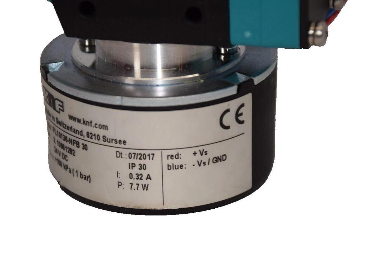 Used KNF PL10136-NFB-30 PL10136-NFB PL10136NFB30 Diaphragm Liquid Pump 24vdc