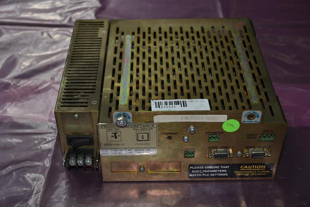 Used Modicon AEG Schneider MM-PMA1-200 MMPMA1200 92-00599-00 920059900