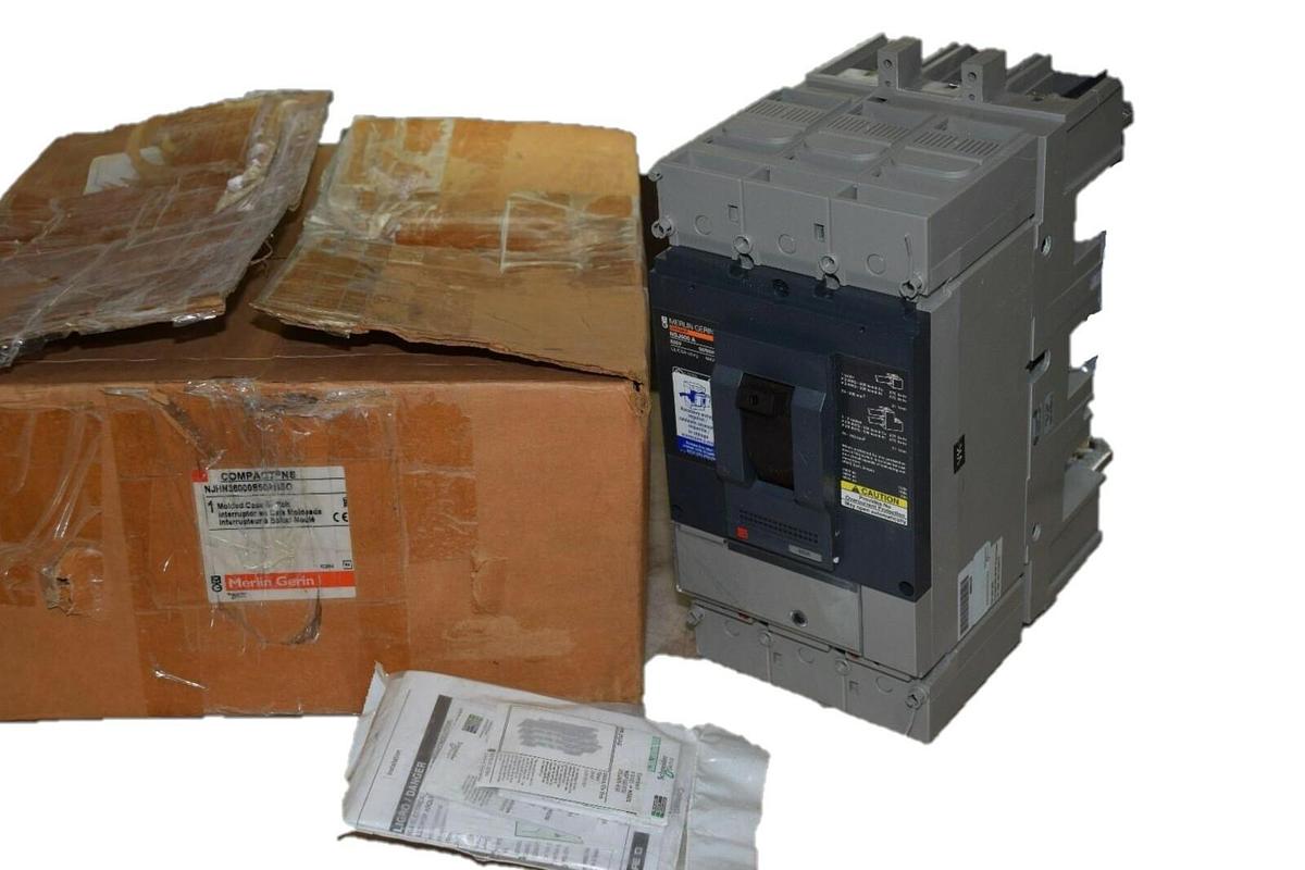 (New) MERLIN GERIN NSJ600a breaker  NJHN36000S60ABSO 600  600 A 600AMP 600 AMP