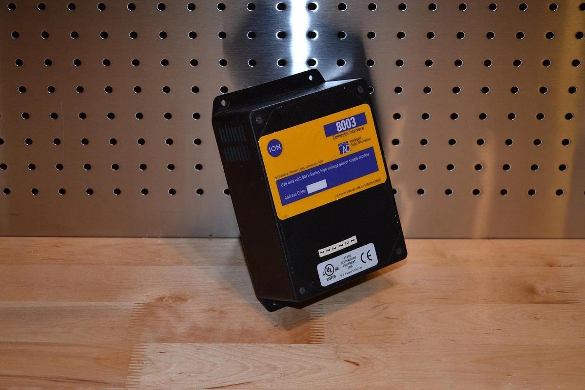 Used Ion Systems Vitual AC 8003 Computer Interface 91-8003 Rev E