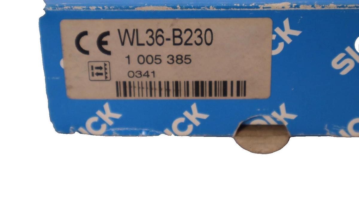 Sick WL36-B230 , WL36B230 10-30V Photoelectric Sensor (New)